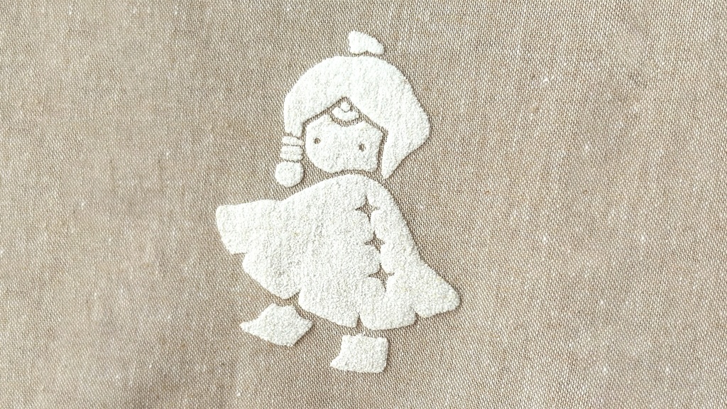 すずめちゃん巾着 大きめ