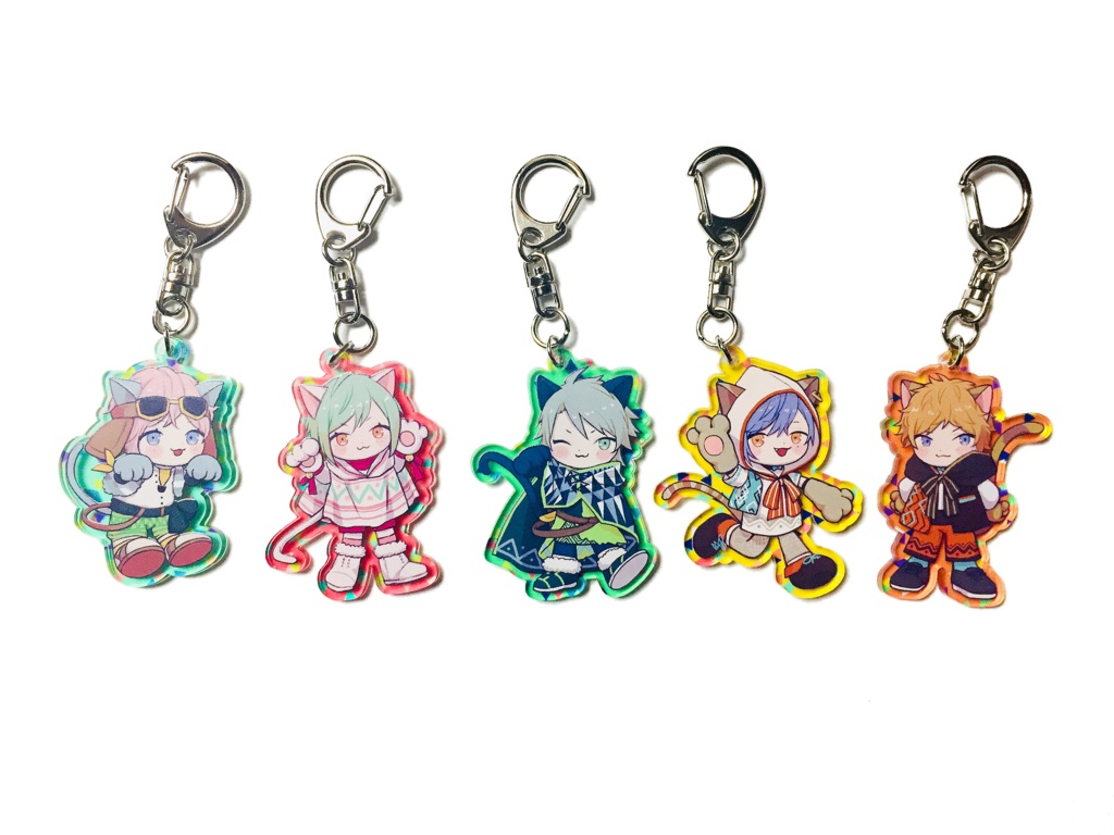 にぼしを巡る冒険 アクリルキーホルダー