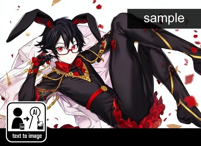 AIイラスト用 同人アイコン素材