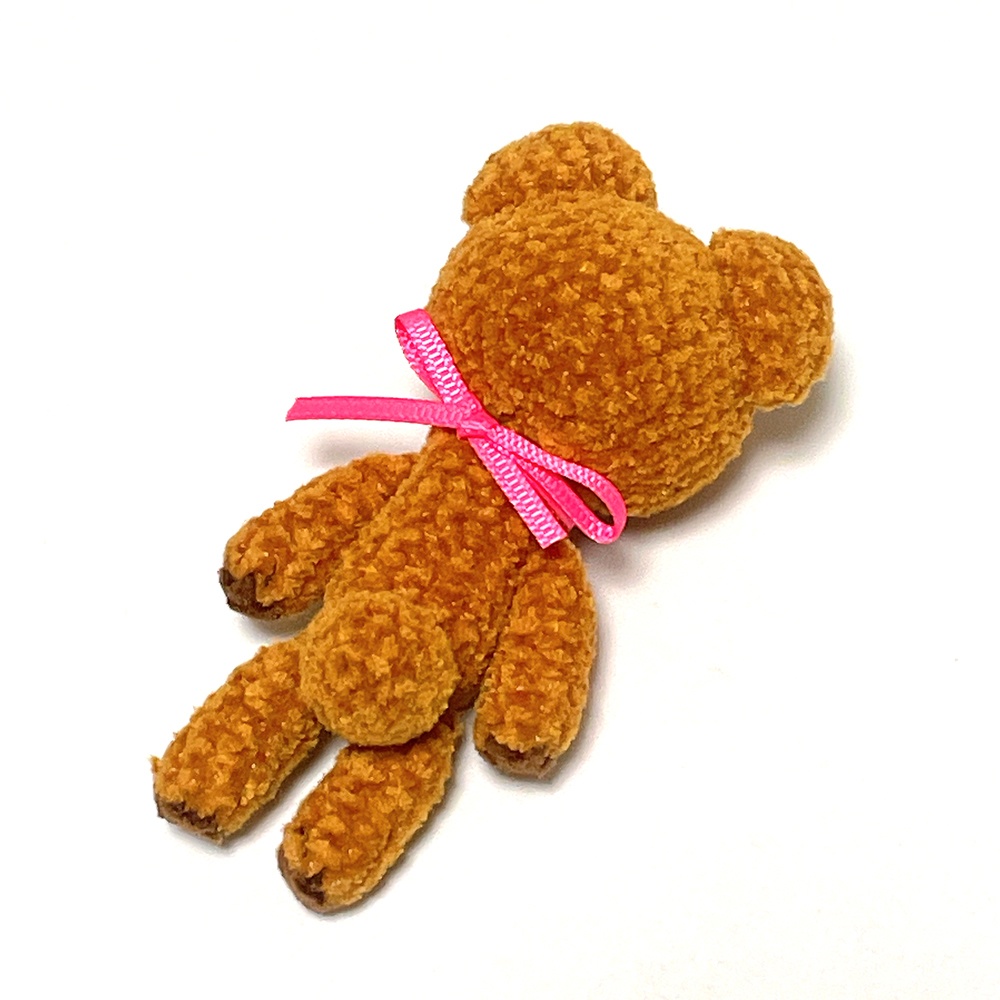 キャラメルベア(桃色リボン)