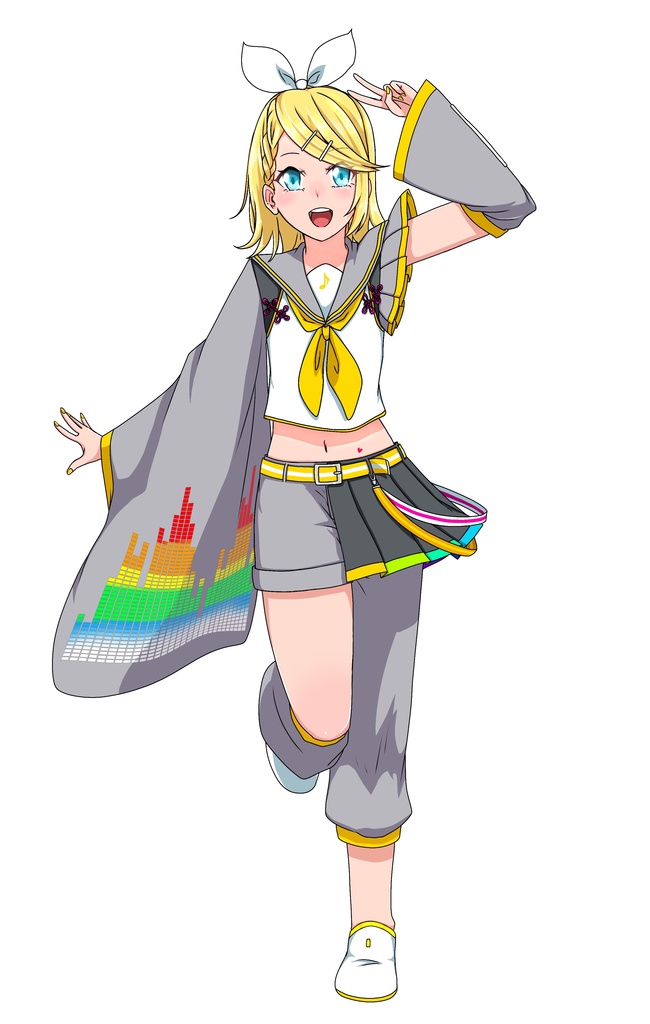 カオボカ　鏡音リン　アクリルスタンド