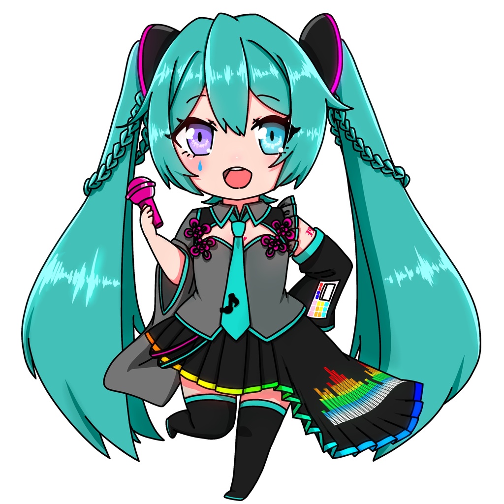 カオボカ　七歌ミク　アクリルキーホルダーB