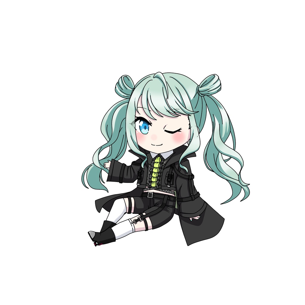 プロセカ　ストリートのセカイの初音ミク　アクリルキーホルダー