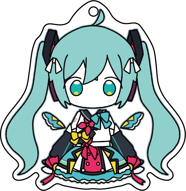 マジカルミライ2018　アクリルキーホルダー　絵:まーぼーおとーふ
