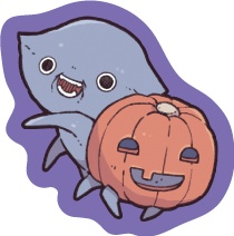ハロウィンアクリルキーホルダー(1)ピギムゥ(2)ガンギマリ