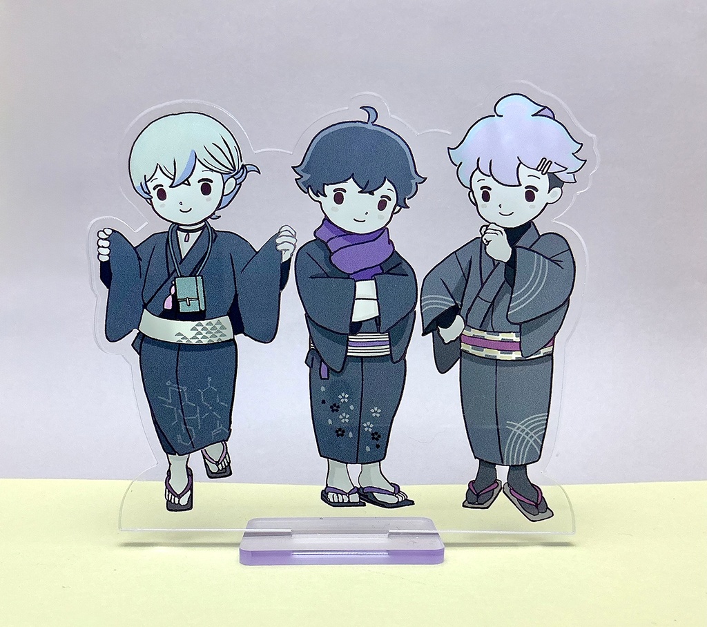 江戸三作・軽装アクリルスタンド