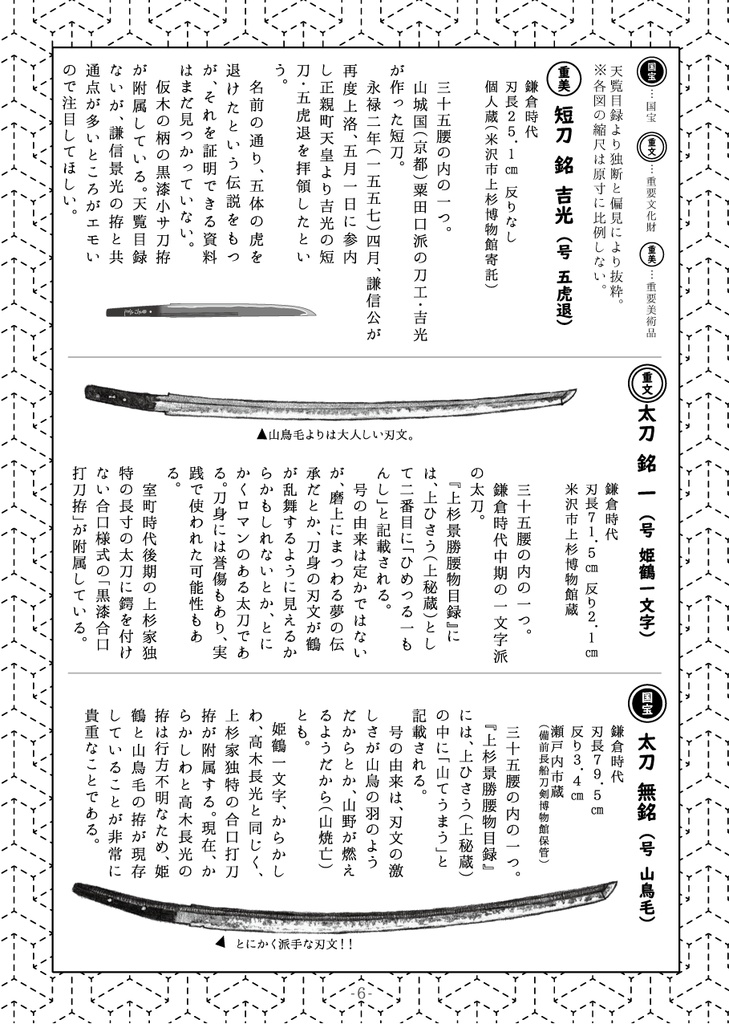 明治14年 明治天皇の米沢行幸と上杉家の刀剣について