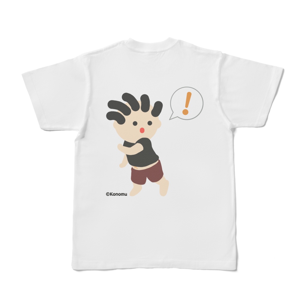 両面プリントTシャツ【むーくん】