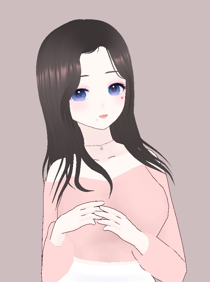 [vRoid] Long Layered Haircut