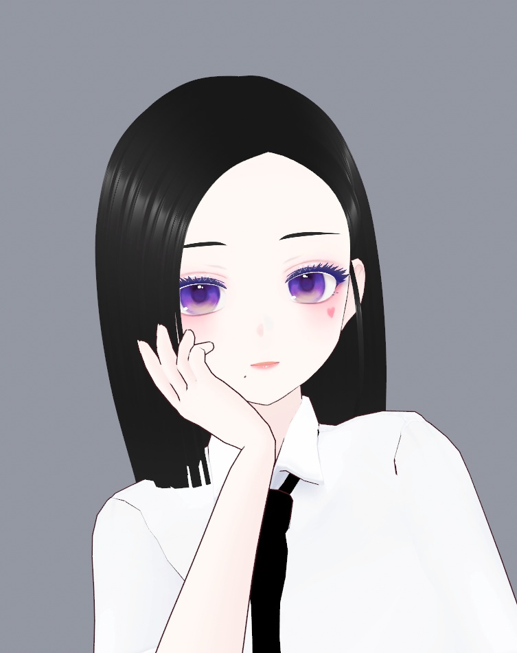 [vRoid] Chic Blunt Bobbed Hair