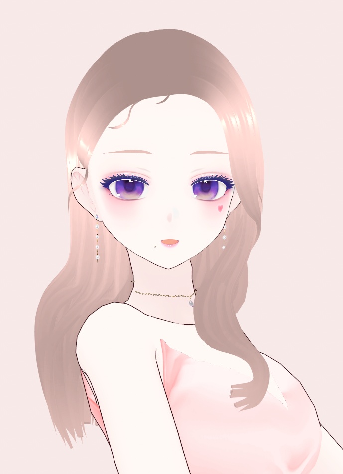 [vRoid] A Rich and Elegant Hairstyle