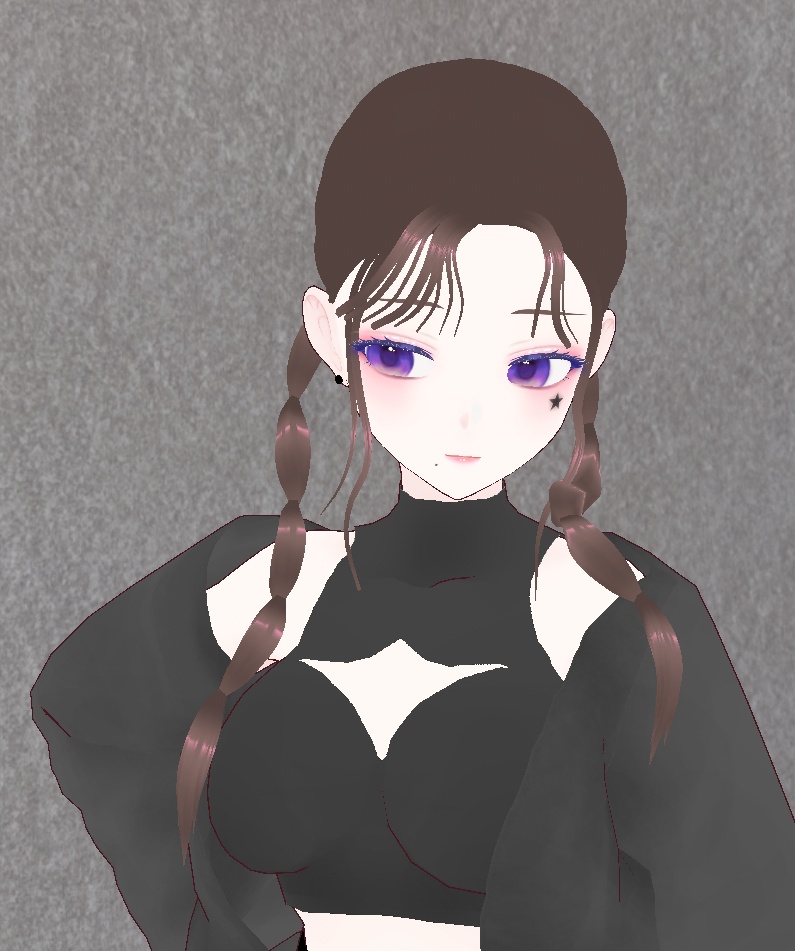 [vRoid] Stylish Braided Pigtails