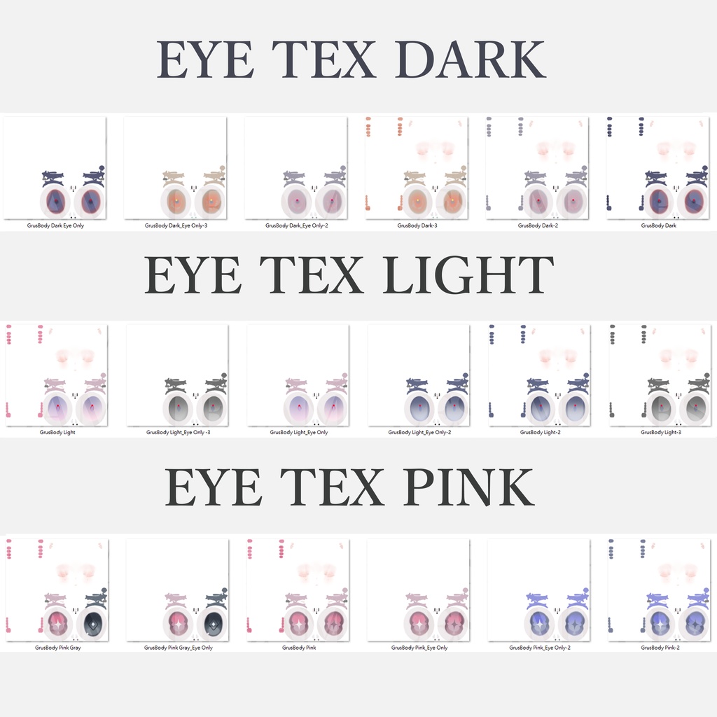 「Grus」- Eye&Makeup Texture -