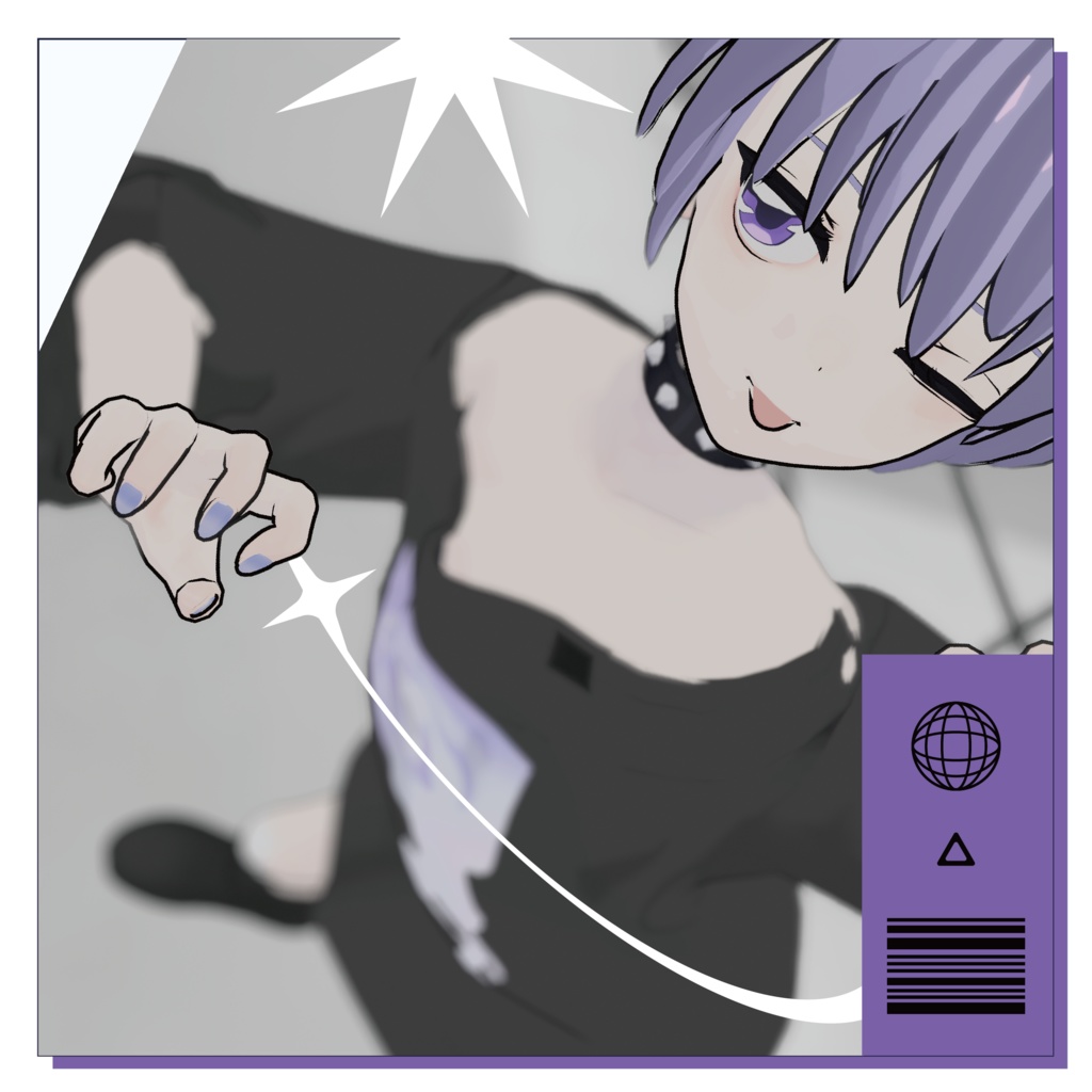 「 7アバター対応 」- 90s EyeTexture -