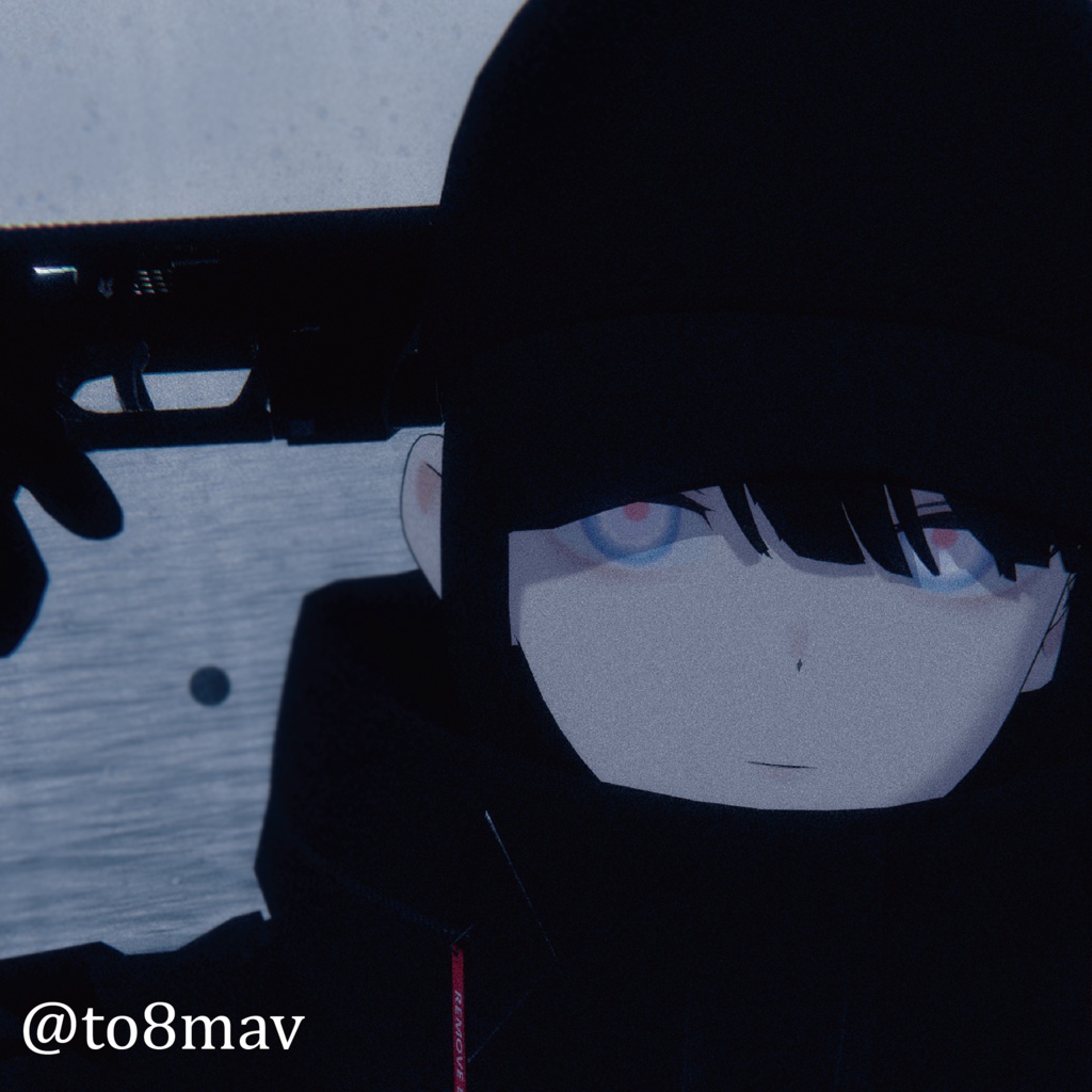 「 8アバター対応 」- The Dark Side EyeTexture -