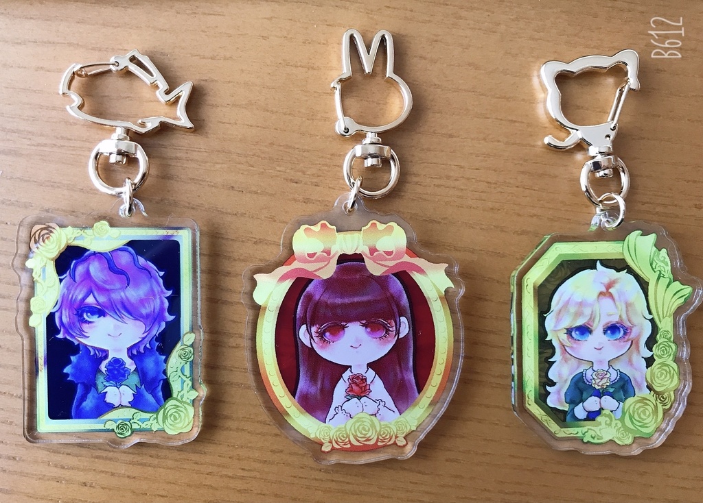 Ibアクリルキーホルダー