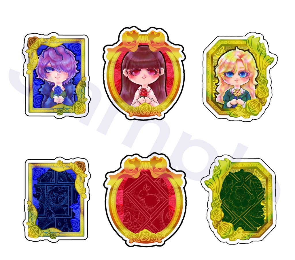 Ibアクリルキーホルダー