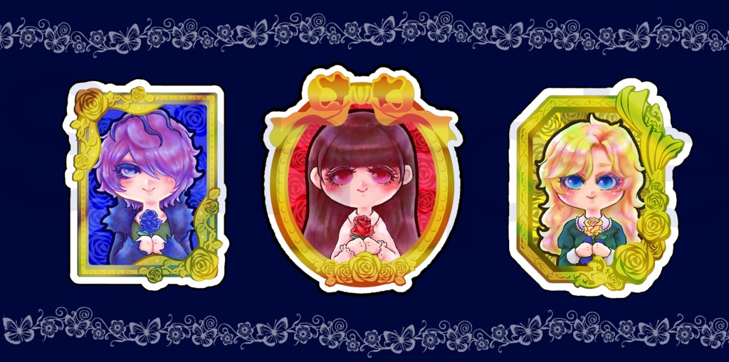 Ibアクリルキーホルダー