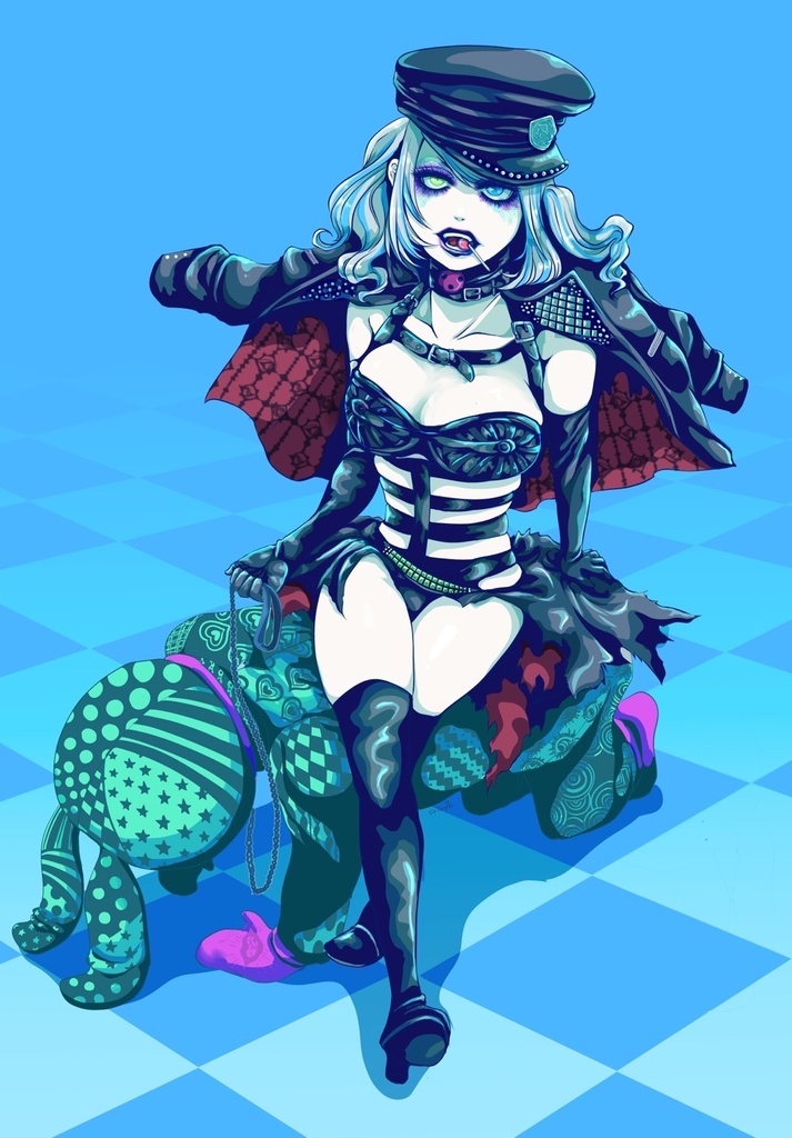 特殊紙印刷オリジナル強め女子ポストカード