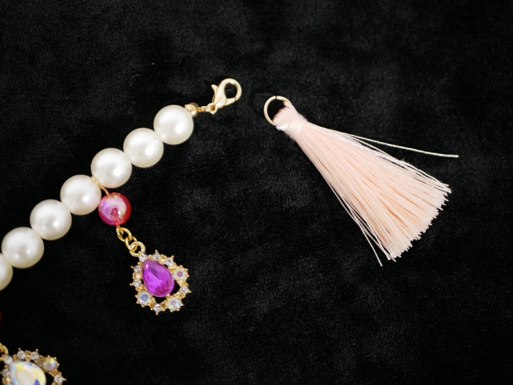 キラキラ着物用アクセサリー