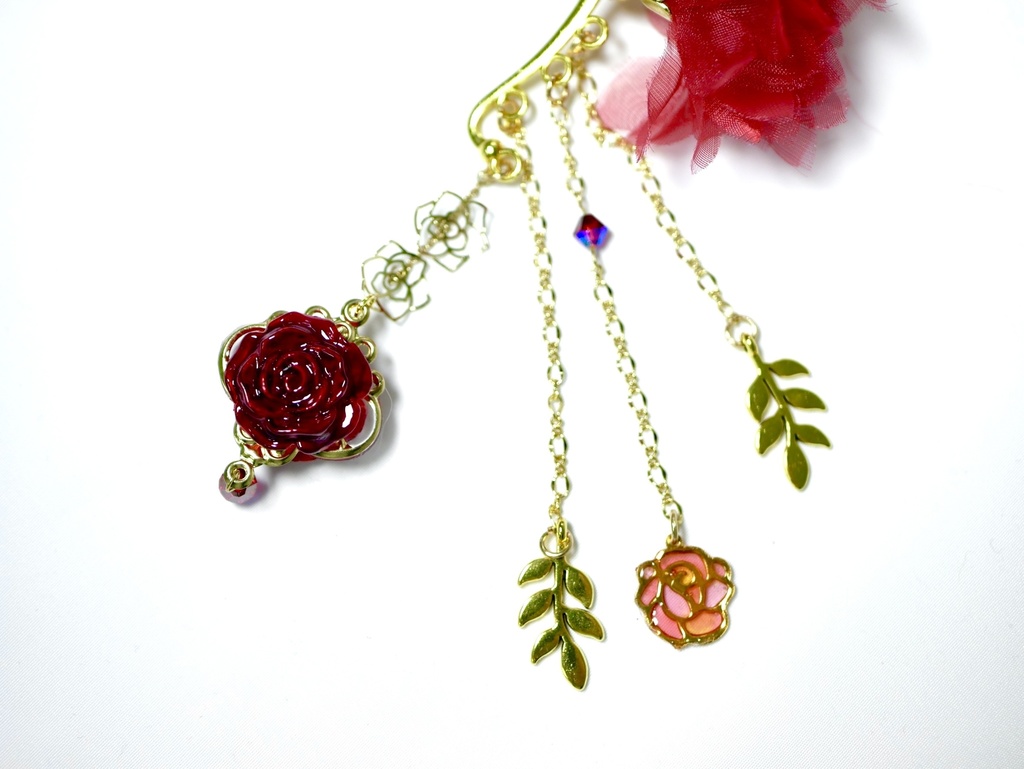 喝采の薔薇 イヤーフック