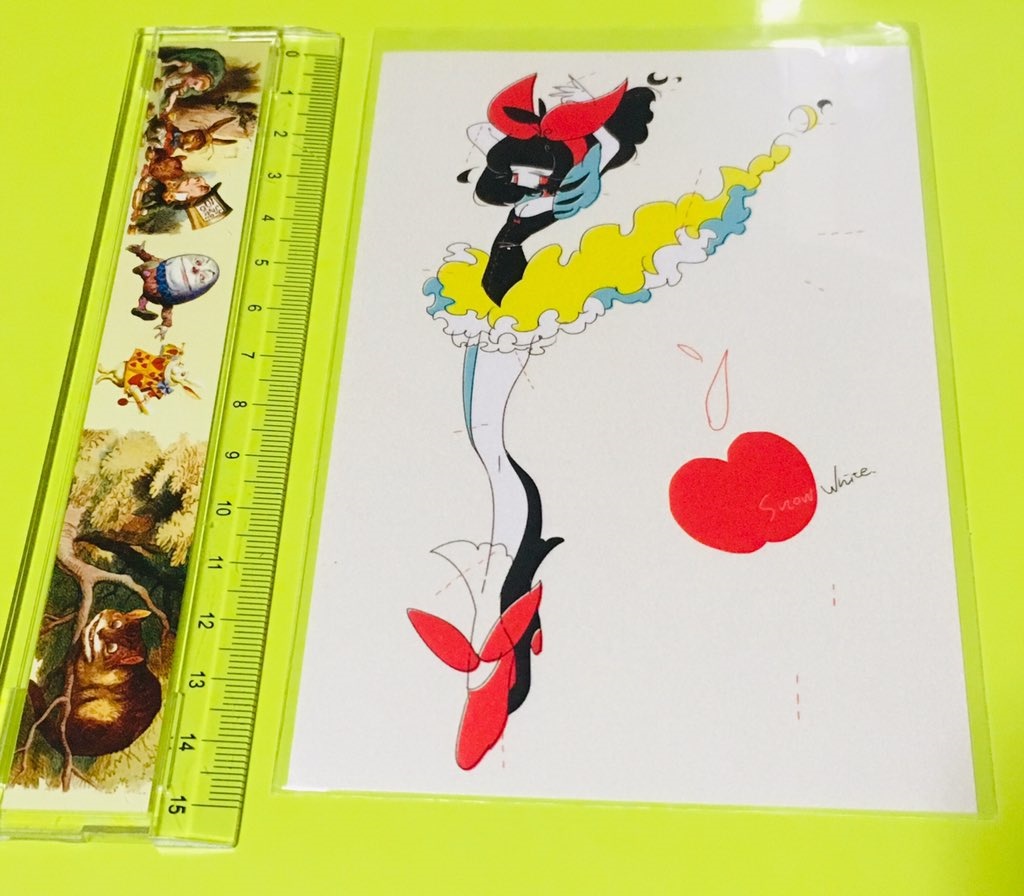 スノーホワイトのポストカード