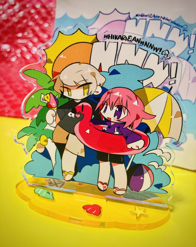 ひかりとあんの夏アクリルスタンド