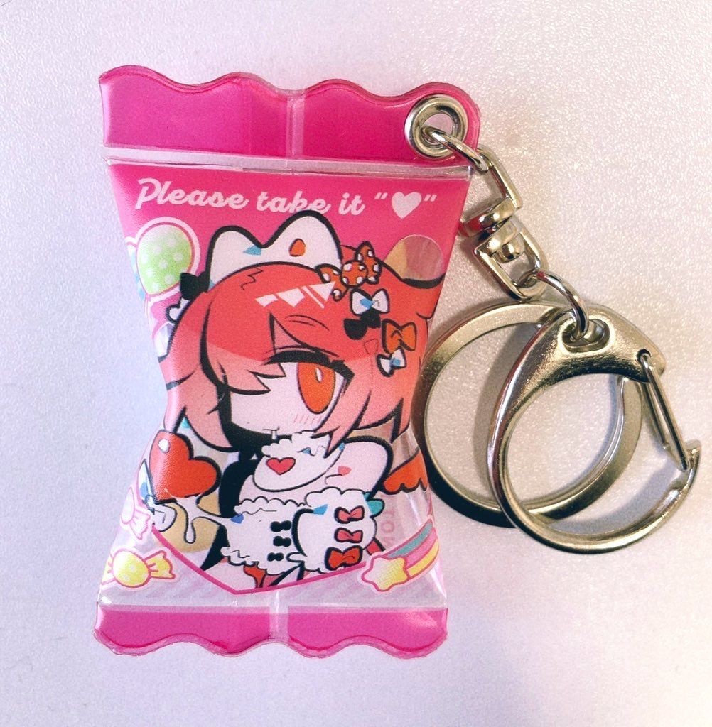 庵のキャンディキーホルダー