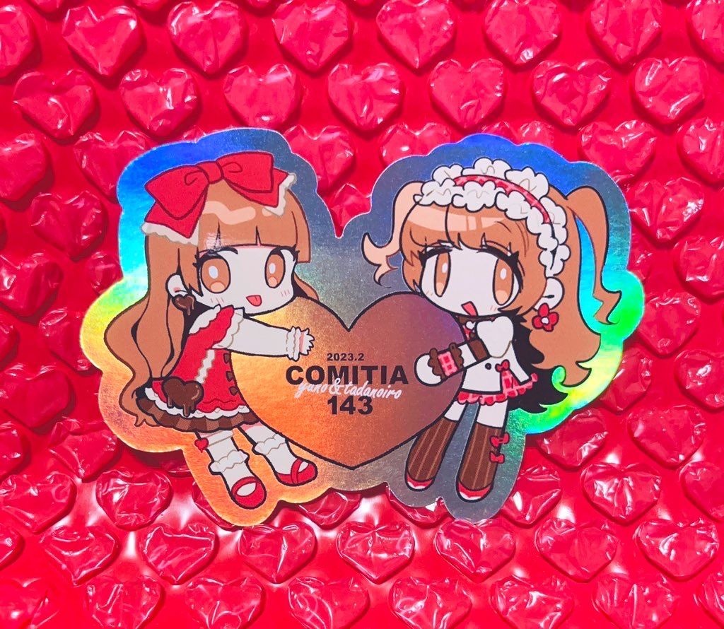 合作ステッカー