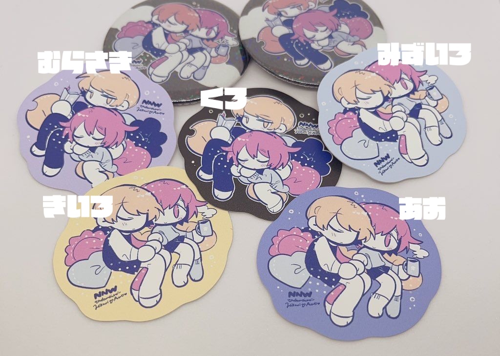 ひかりとあんの缶ミラー