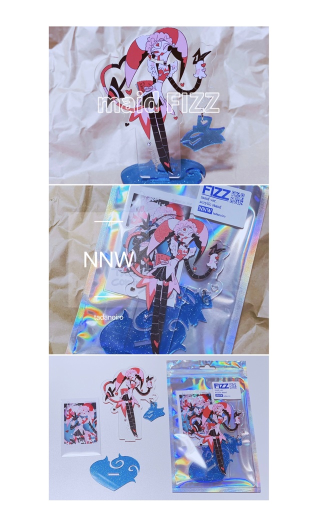 メイドフィズのアクリルスタンド