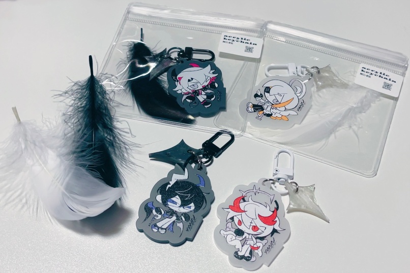 天悪ヴォルタのアクリルキーホルダー