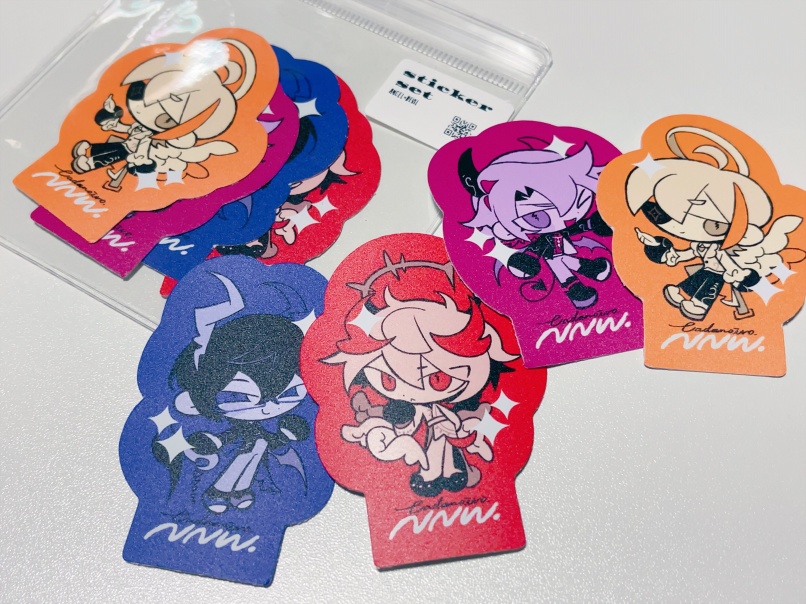 天悪ヴォルタのシールセット