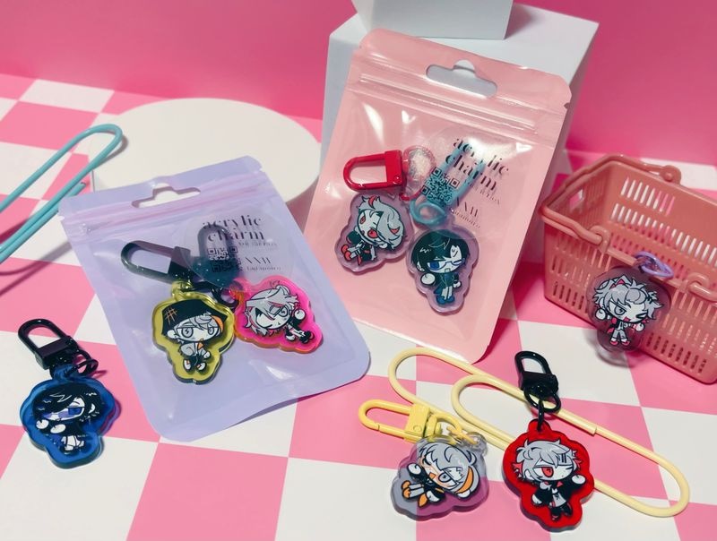 ヴォルタのアクリルチャーム