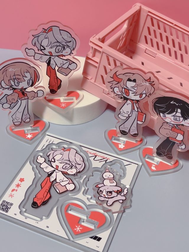 SoLヴォルタ＆わんにゃくしょんのアクリルスタンド