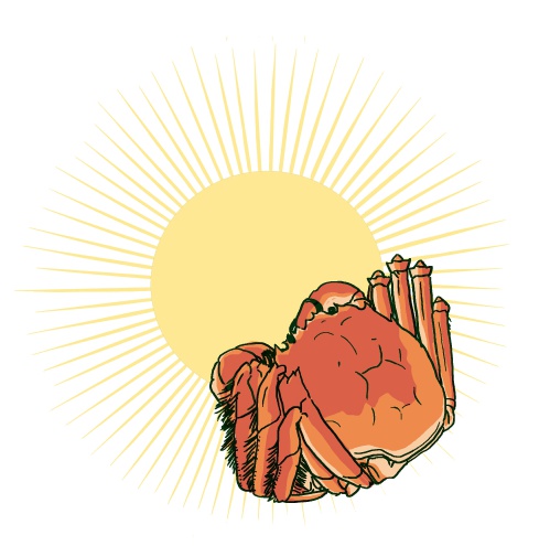 上海蟹タンブラー