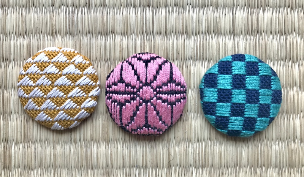 炭治郎 禰豆子 善逸 くるみボタンヘアゴム いずも Booth