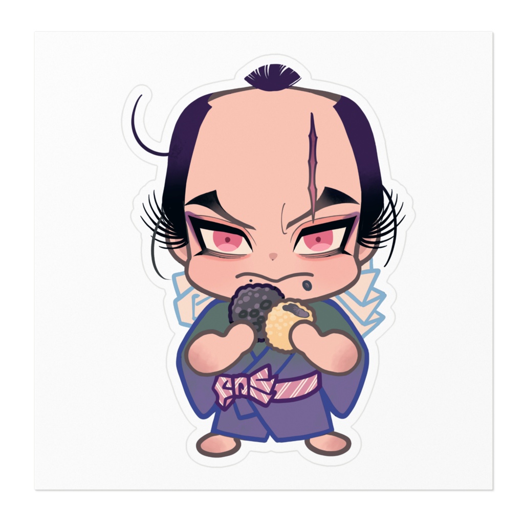 🍑ももとまんじ-ステッカー- 千