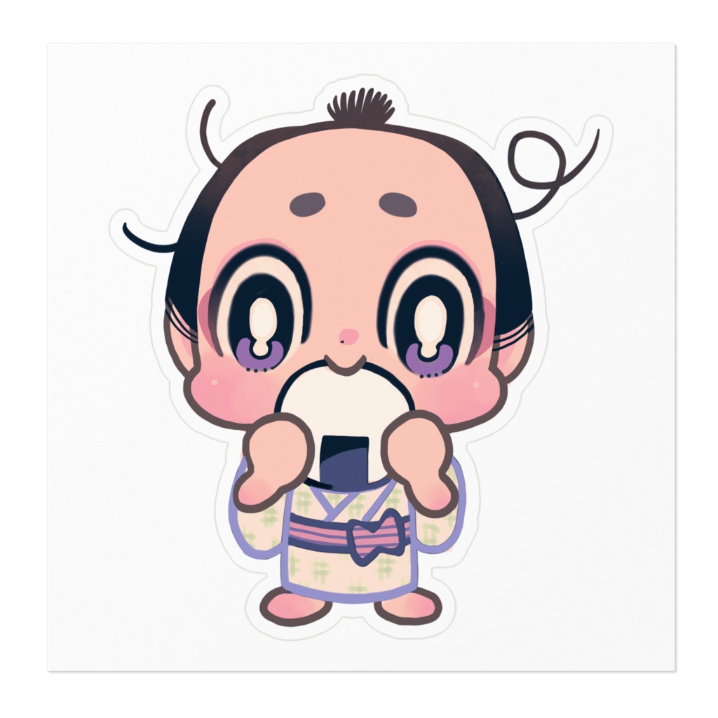 🍑ももとまんじ-ステッカー- 百樹