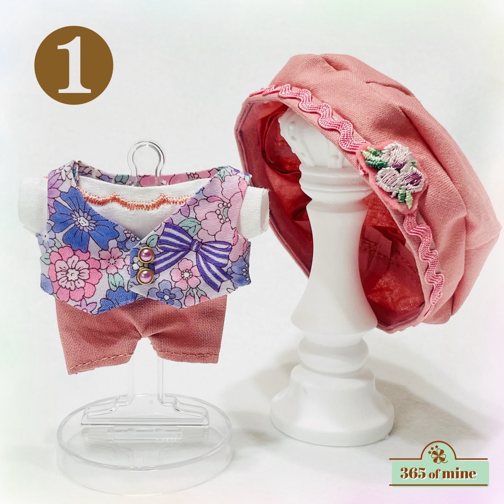 Ribbon Flower set(ピンク系)🎀🌼