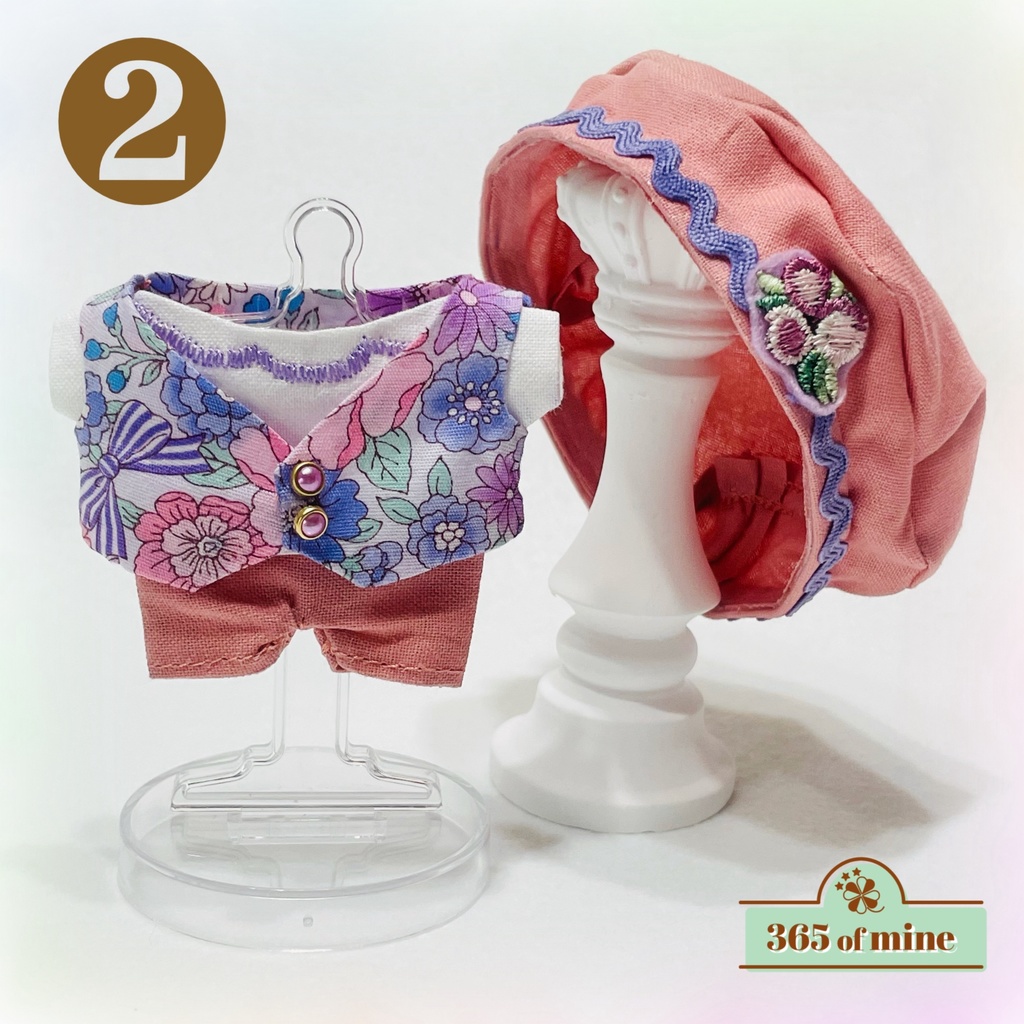 Ribbon Flower set(ピンク系)🎀🌼