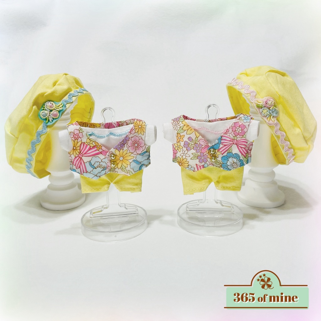 Ribbon Flower set(イエロー系)🎀🌼