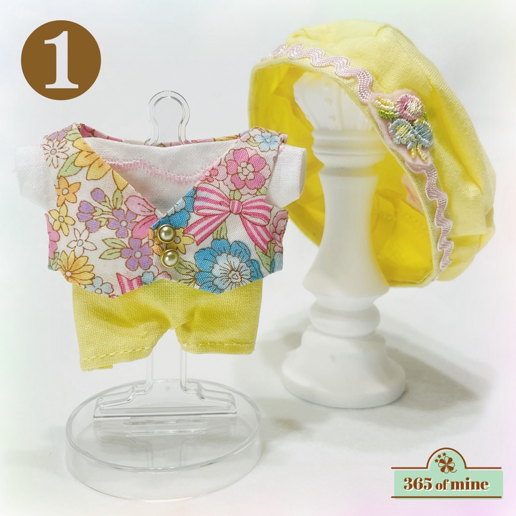 Ribbon Flower set(イエロー系)🎀🌼