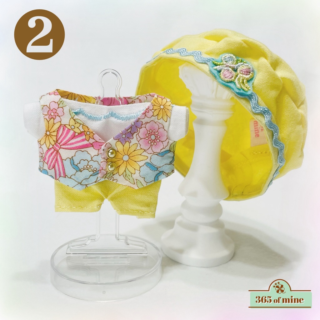 Ribbon Flower set(イエロー系)🎀🌼