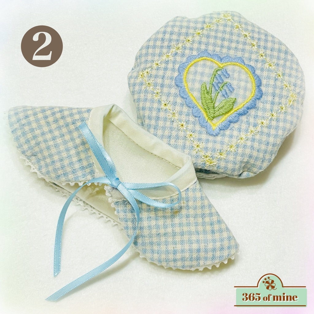 おでかけベレー&ケープset(スモーキーカラー)