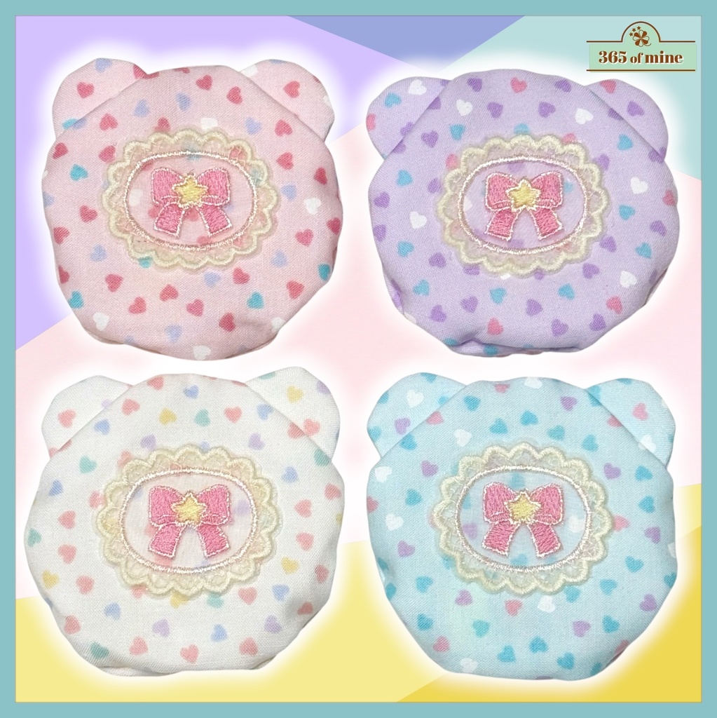 くま耳ベレー🩵(頭囲約18cm)