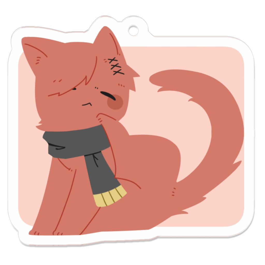 猫ラハキーホルダー