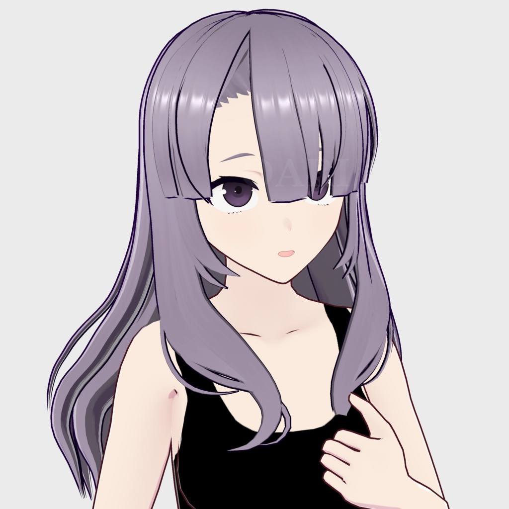 【VRoid】 ロングヘアプリセット / Long hair preset