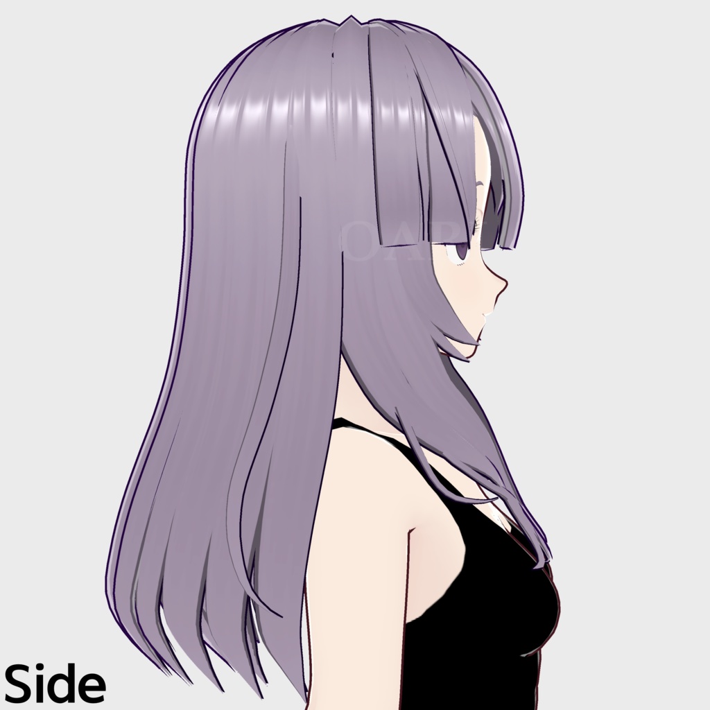【VRoid】 ロングヘアプリセット / Long hair preset