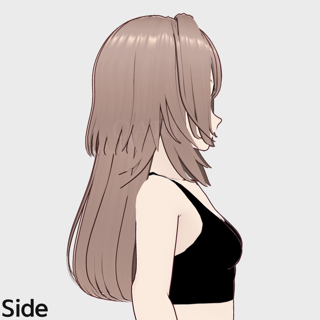 【VRoid】クラゲヘアプリセット / Jellyfish hair preset